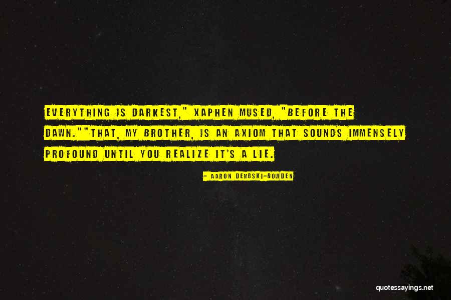 Rooof Quotes By Aaron Dembski-Bowden Rooof Quotes By Aaron Dembski-Bowden