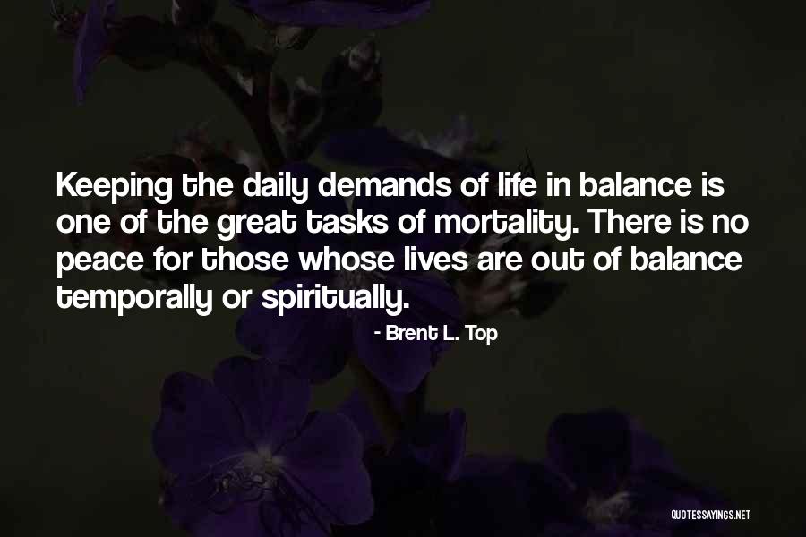 Roop Quotes By Brent L. Top Roop Quotes By Brent L. Top