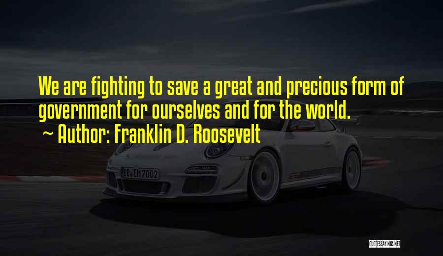 Roosevelt Franklin Quotes By Franklin D. Roosevelt