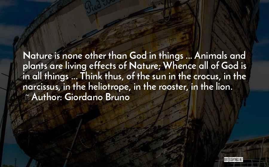 Rooster Quotes By Giordano Bruno