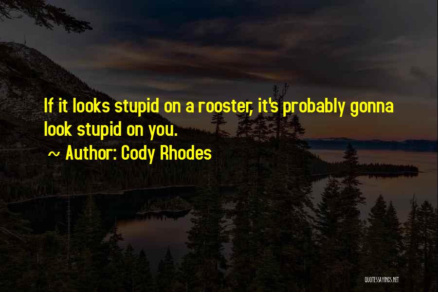 Roosters Quotes By Cody Rhodes