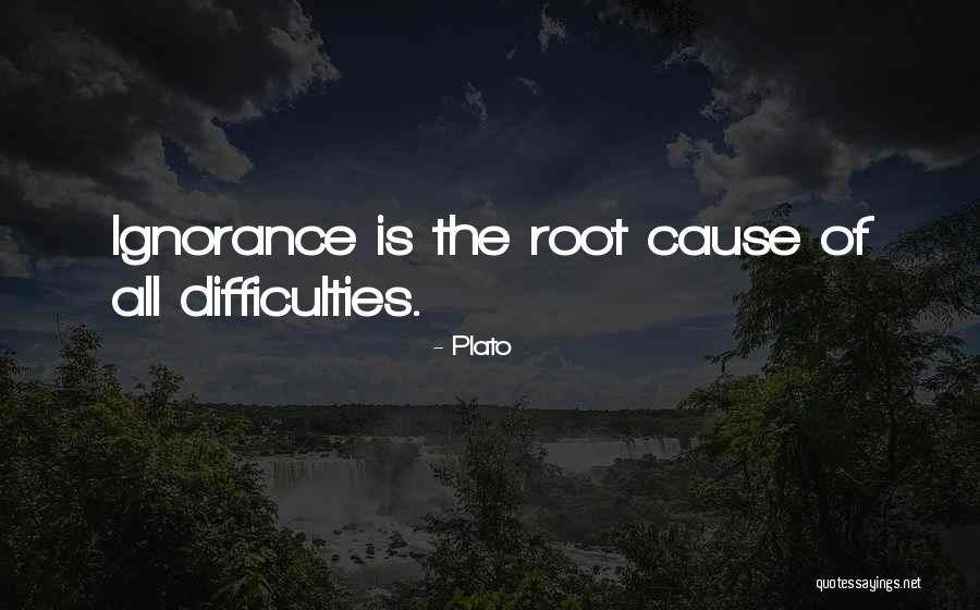 Root Cause Quotes By Plato