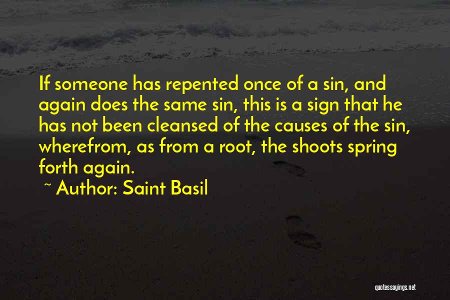 Root Causes Quotes By Saint Basil