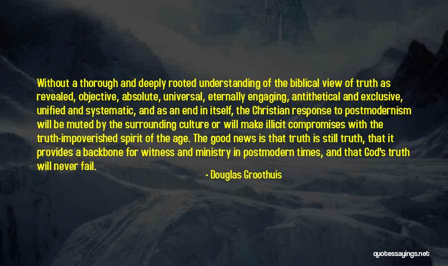 Rooted In God Quotes By Douglas Groothuis