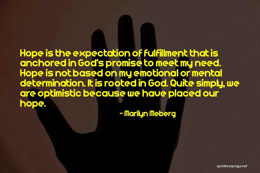 Rooted In God Quotes By Marilyn Meberg