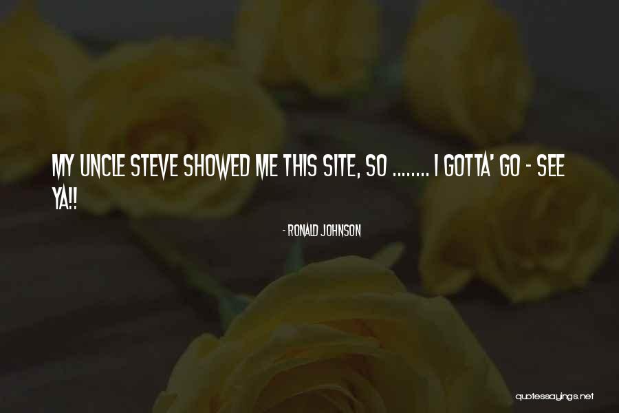 Rooter Plus Quotes By Ronald Johnson Rooter Plus Quotes By Ronald Johnson