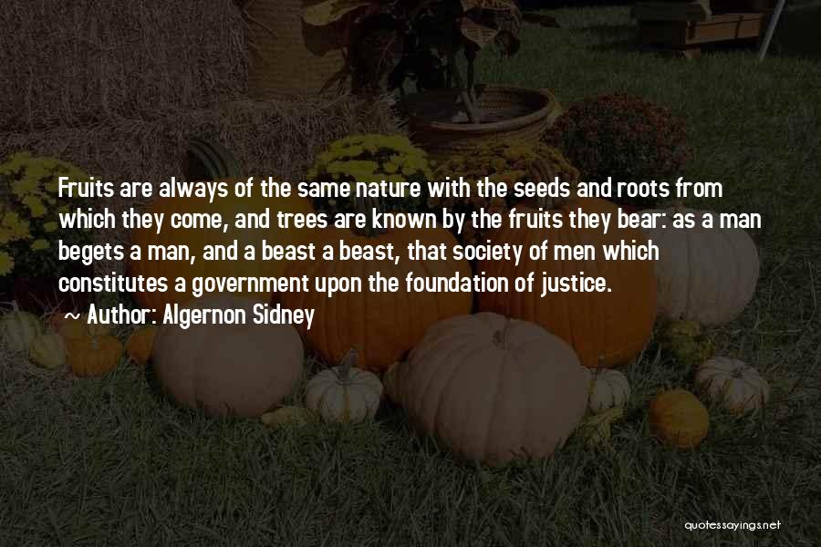 Roots And Trees Quotes By Algernon Sidney