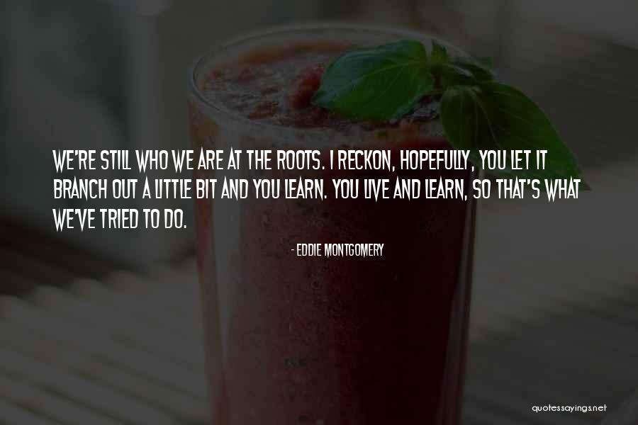 Roots Branches Quotes By Eddie Montgomery Roots Branches Quotes By Eddie Montgomery