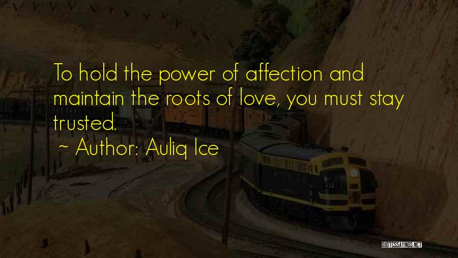 Roots Of Love Quotes By Auliq Ice