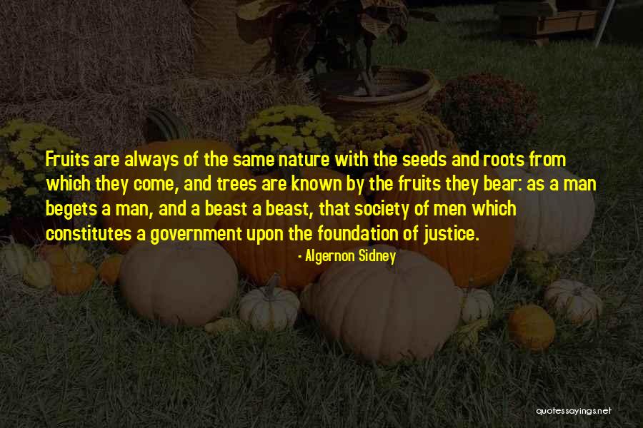 Roots Of Trees Quotes By Algernon Sidney Roots Of Trees Quotes By Algernon Sidney