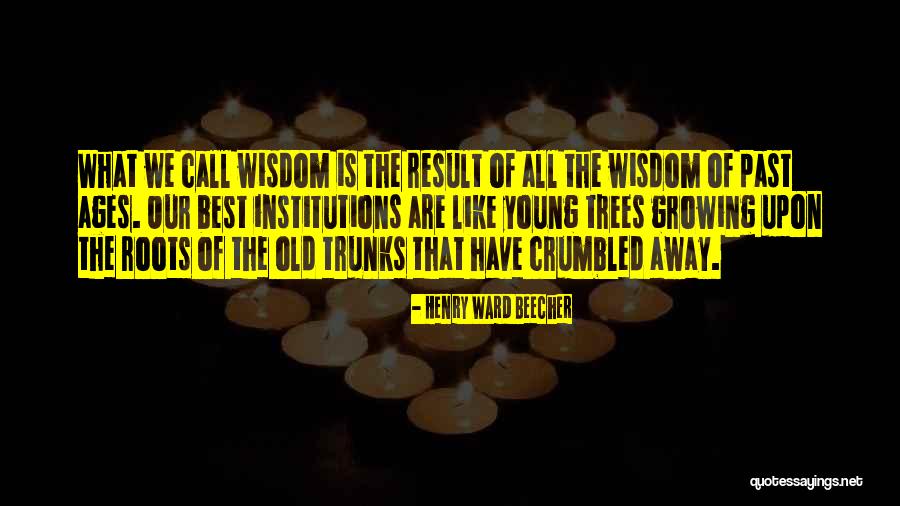 Roots Of Trees Quotes By Henry Ward Beecher Roots Of Trees Quotes By Henry Ward Beecher