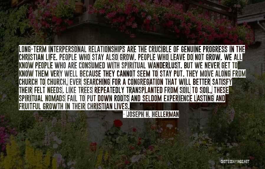 Roots Of Trees Quotes By Joseph H. Hellerman Roots Of Trees Quotes By Joseph H. Hellerman