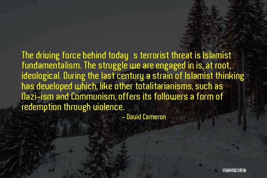 Roots Of Violence Quotes By David Cameron