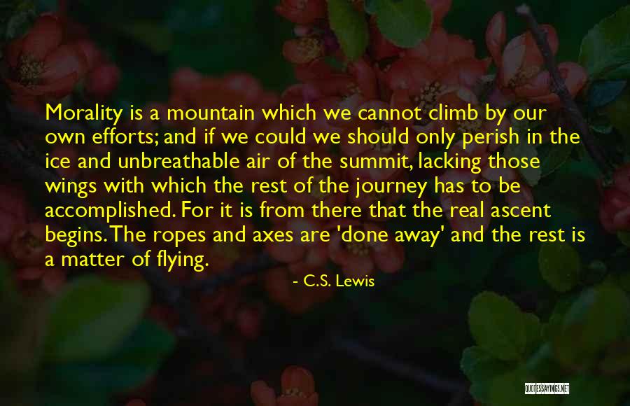 Ropes Course Quotes By C.S. Lewis