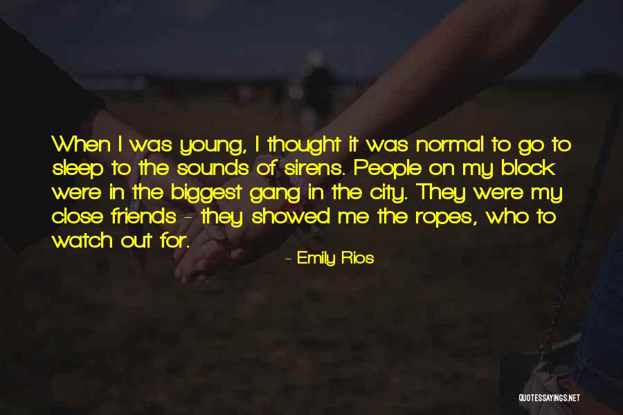 Ropes Course Quotes By Emily Rios