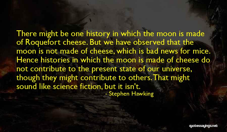 Roquefort Quotes By Stephen Hawking