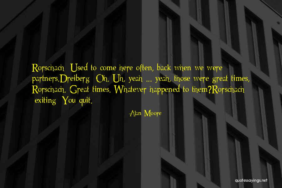Rorschach Quotes By Alan Moore
