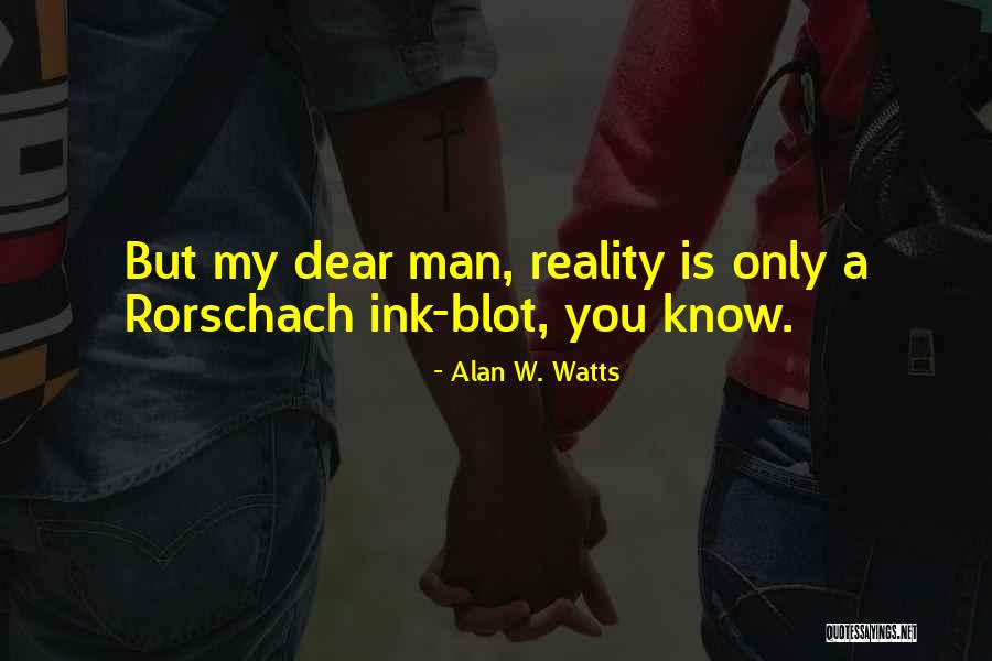 Rorschach Quotes By Alan W. Watts