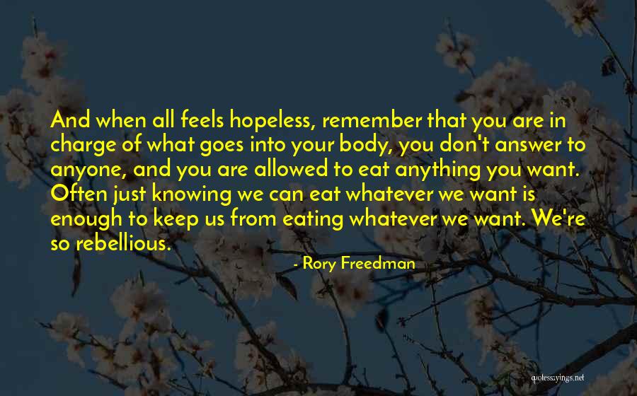 Rory Freedman Quotes 504817 Rory Freedman Quotes 504817