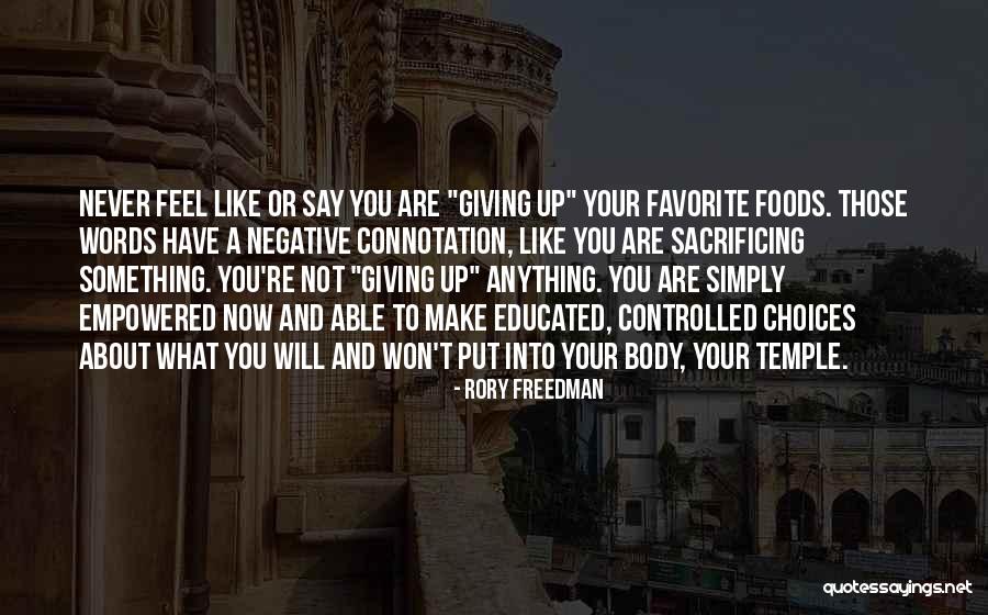 Rory Freedman Quotes 551980 Rory Freedman Quotes 551980