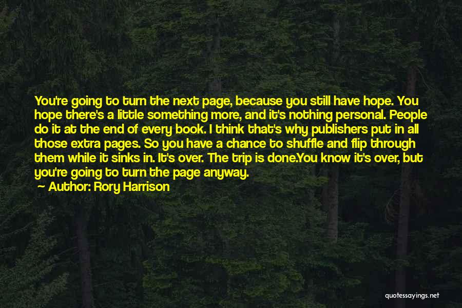 Rory Harrison Quotes 2011893