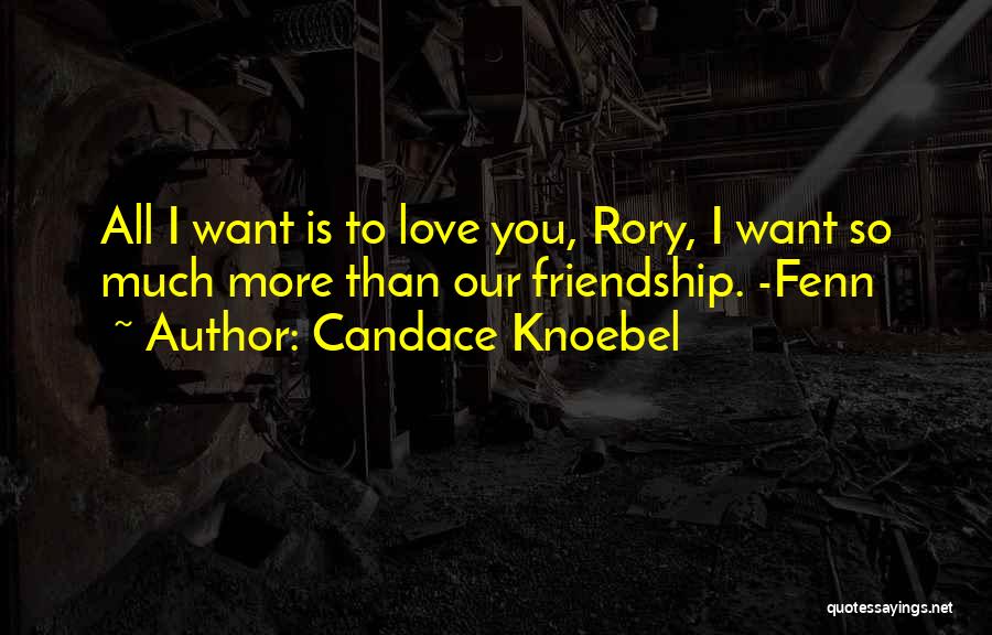 Rory Quotes By Candace Knoebel