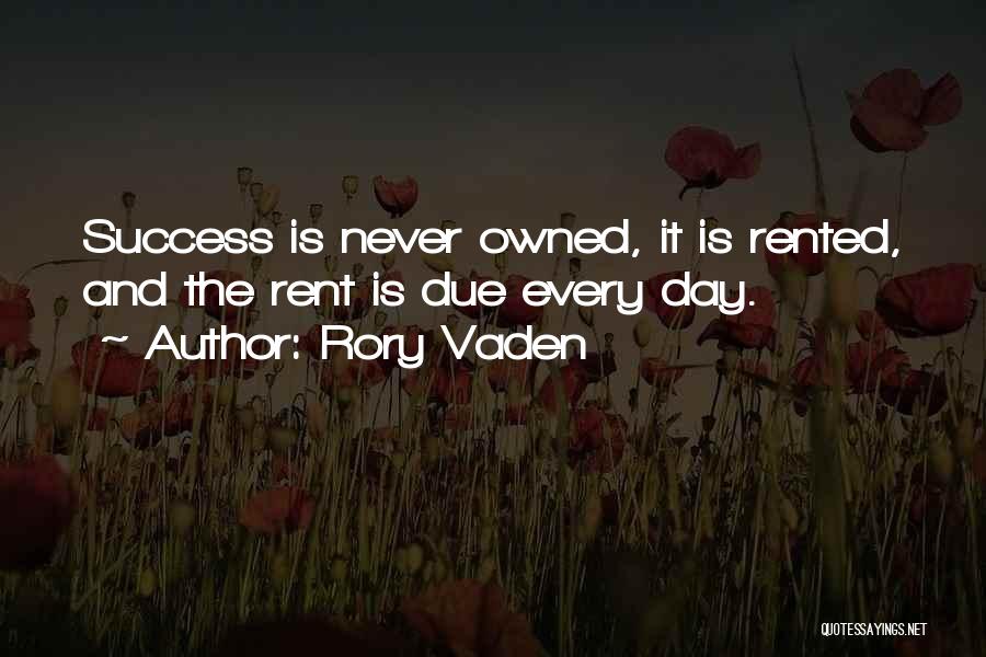 Rory Quotes By Rory Vaden