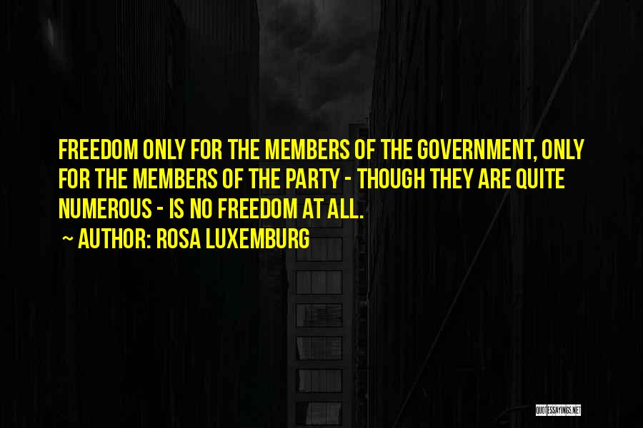 Rosa Luxemburg Quotes 1803227