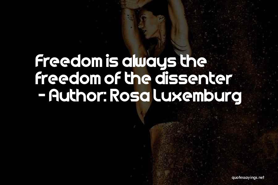 Rosa Luxemburg Quotes 926018