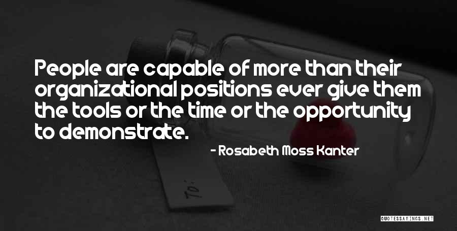 Rosabeth Moss Kanter Quotes 1732462