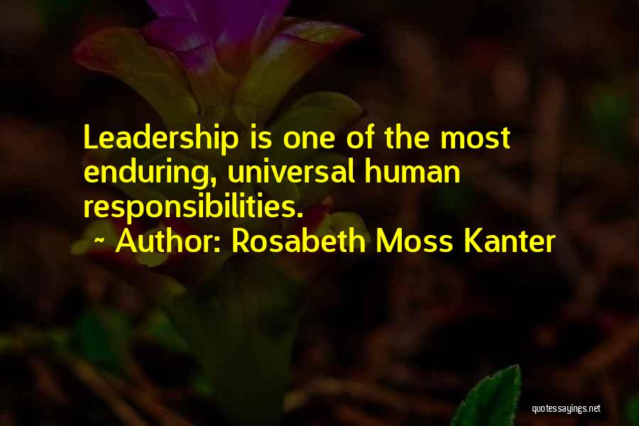 Rosabeth Moss Kanter Quotes 520985