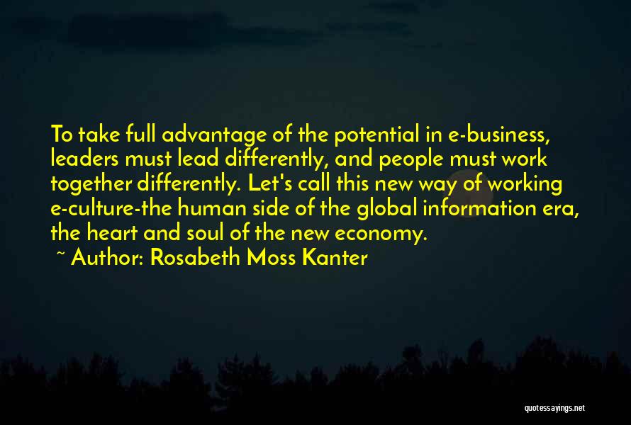 Rosabeth Moss Kanter Quotes 535053