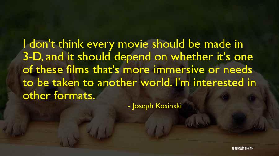 Rosaisela Quotes By Joseph Kosinski Rosaisela Quotes By Joseph Kosinski