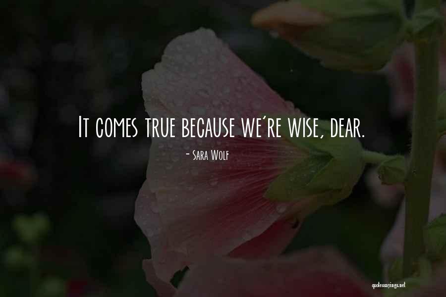 Rosalia Quotes By Sara Wolf Rosalia Quotes By Sara Wolf