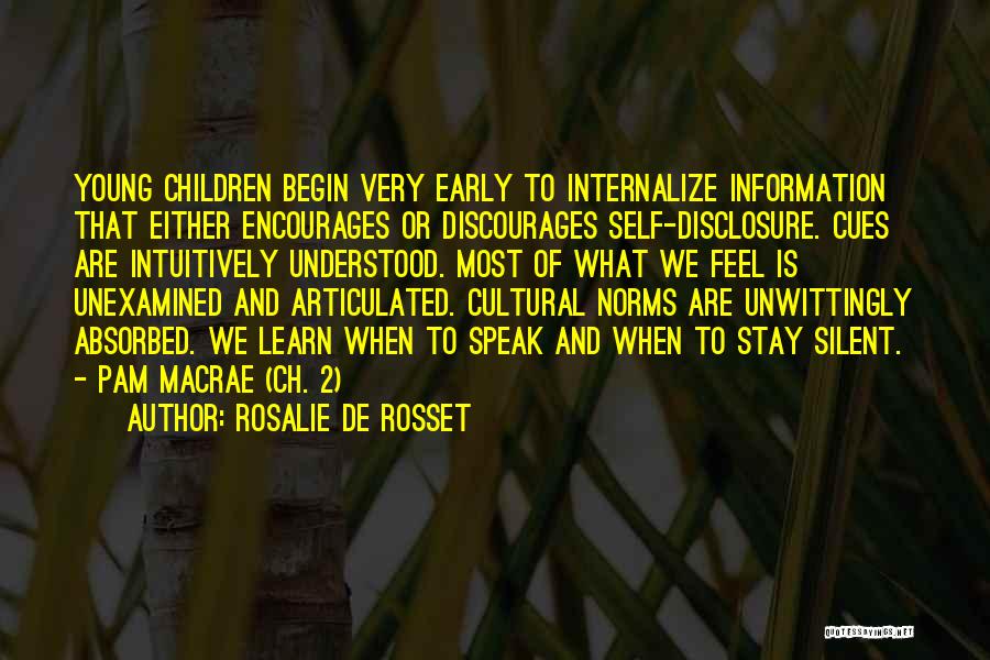 Rosalie De Rosset Quotes 1312657