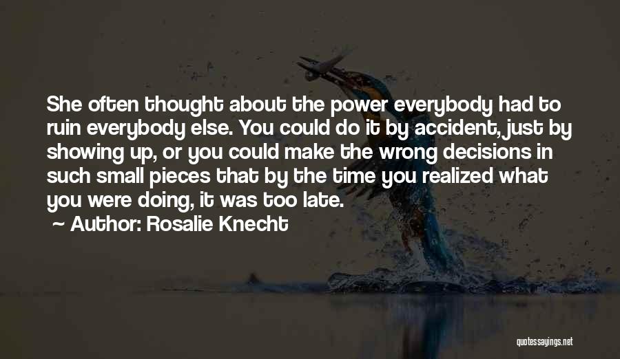 Rosalie Knecht Quotes 1158787