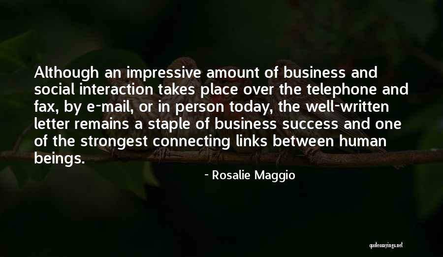 Rosalie Maggio Quotes 1175293