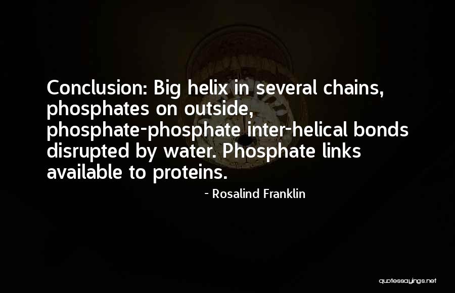 Rosalind Franklin Best Quotes By Rosalind Franklin Rosalind Franklin Best Quotes By Rosalind Franklin