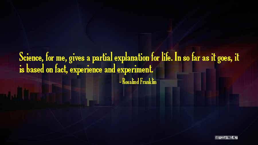 Rosalind Franklin Best Quotes By Rosalind Franklin Rosalind Franklin Best Quotes By Rosalind Franklin