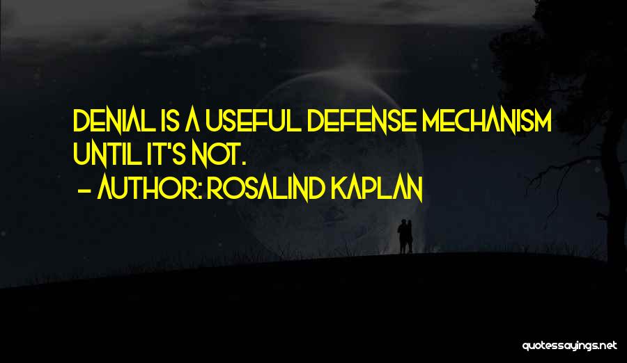 Rosalind Kaplan Quotes 314623
