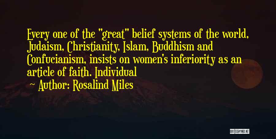 Rosalind Miles Quotes 1672631