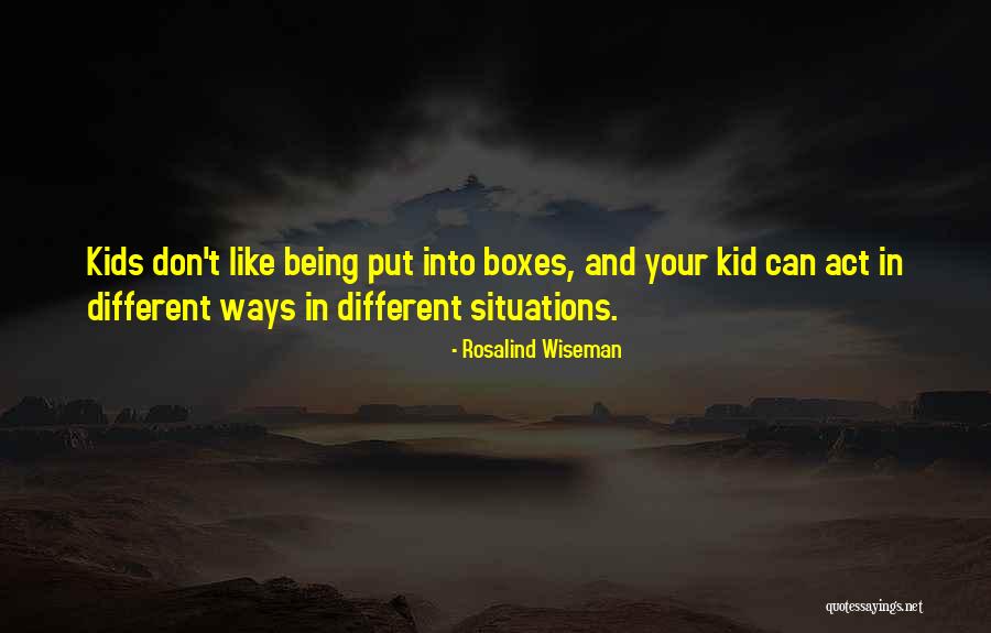 Rosalind Quotes By Rosalind Wiseman Rosalind Quotes By Rosalind Wiseman