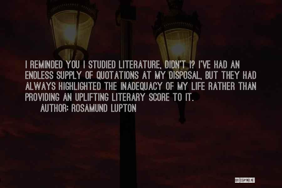 Rosamund Lupton Quotes 1597864