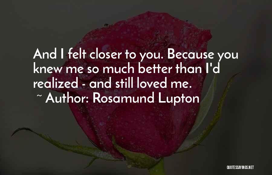 Rosamund Lupton Quotes 1903162