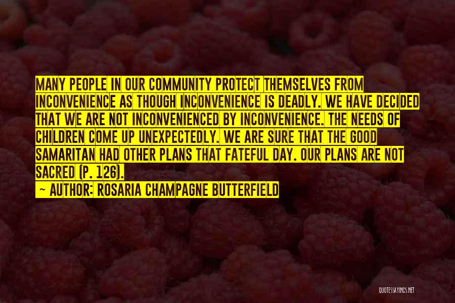 Rosaria Champagne Butterfield Quotes 1044594