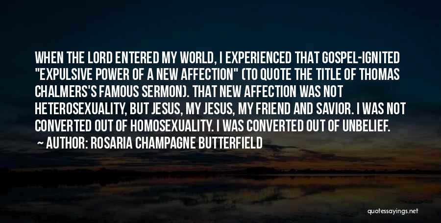 Rosaria Champagne Butterfield Quotes 1838301