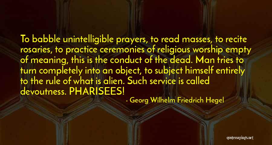 Rosaries Quotes By Georg Wilhelm Friedrich Hegel