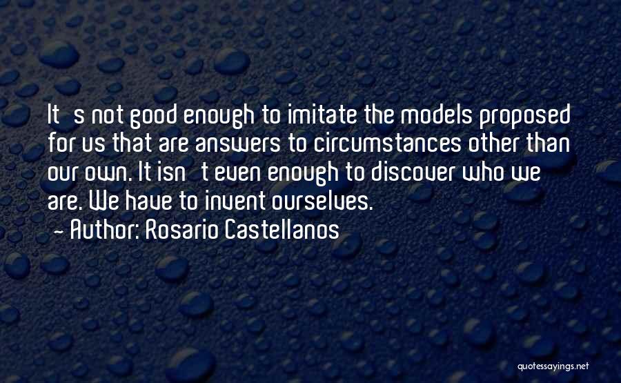 Rosario Castellanos Quotes 78038