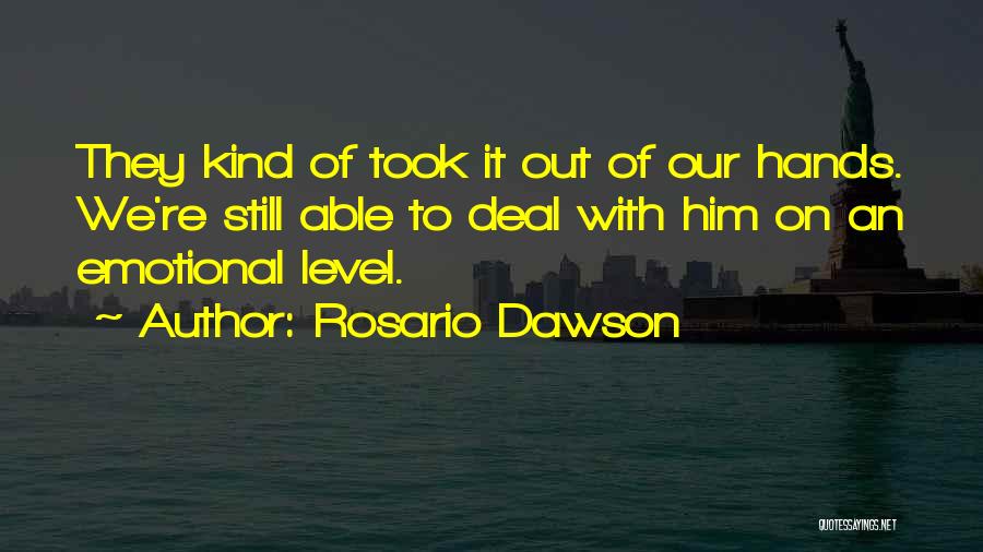 Rosario Dawson Quotes 809096