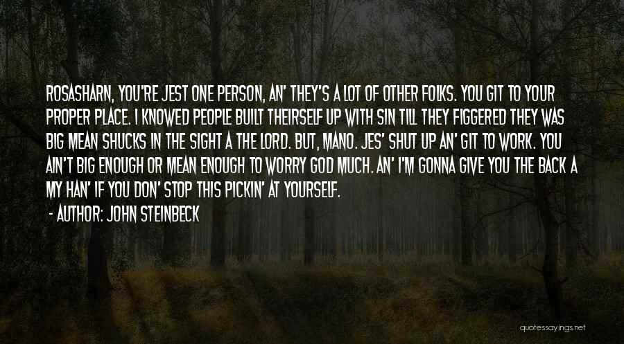 Rosasharn Quotes By John Steinbeck